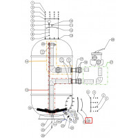Уплотнительное кольцо нижней крышки для фильтров CAPRI-HP (35012554)