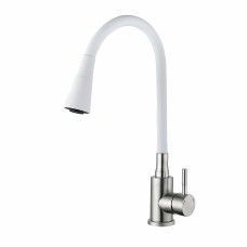 Смеситель для кухни Lidz Aria 015F31 с гибким изливом (k35) LDARI015F31WNK36981 WNK