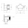 Уголок PPR Alfa Plast настенный 20х1/2" ВР