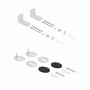 Унітаз підлоговий Qtap Robin Ultra Quiet безобідковий з сидінням Soft-close MATT BLACK QT13226083AMB