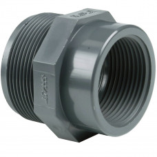 Перехідник різьбовий ПВХ Effast RERRIE032C, d1"x3/4"