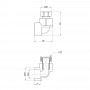 Уголок PPR Alfa Plast с накидной гайкой 25х3/4"