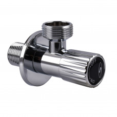 !Кран кутовий кераміка SOLOMON EXCLUSIVE 1/2″X3/4″ 989 CHROM ( 1шт.) !Кран кутовий кераміка SOLOMON EXCLUSIVE 1/2″X3/4″ 989 CHROM ( 1шт.)