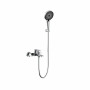 Змішувач для ванни Qtap Slavonice (з душовим гарнітуром) QTSLV259CRM48034 Chrome