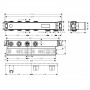 Hansgrohe Прихована частина для RainSelect, з 2 кнопками