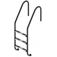 Лестница для бассейна Flexinox Standard Nero (3 ступени) Black, AISI-316L