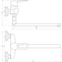 Змішувач для ванни DOMINO SIRIUS DSV-108