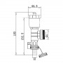 Торцевая группа SD Forte 1" для коллектора SFE00725