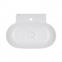 Раковина Qtap Cardinal 565х400х130 White з донним клапаном QT0411K177W