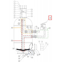 Клапан 1.5" для фільтра CAPRI-HP 650 (22950741)