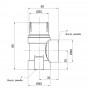 Предохранительный клапан Icma  1" ВР 3 бар №241