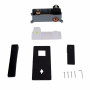 Смеситель для раковины Qtap Gemini скрытого монтажа QTGEM273BLM45694 Black Matt