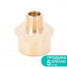 Соединение удлиненное MT 1/4" × FT 1/2" (латунь) SIGMA (7025721)