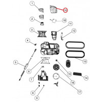 Верхня кришка фільтра для робота-пилососа Fairland X30-X80