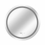 Дзеркало Qtap Mideya R800 з LED-підсвічуванням Touch, з антизапотіванням, з годинником, димером, рег. яскравості QT2078NCR8080W