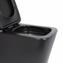 Унітаз підвісний Qtap Tern New Ultra Quiet безобідковий з сидінням Soft-close MATT BLACK QT17332303ASMB