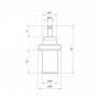 Термоэлемент Icma для антиконденсационного клапана 45⁰C №9311