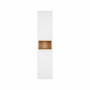 Пенал подвесной Qtap Robin 350х1650х316 White/Whitish oak QT1376PP1651RWWO