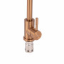 Смеситель для кухни Qtap Kuchyne QTD007FBRPVD Antic Bronze PVD (D007FBR PVD)