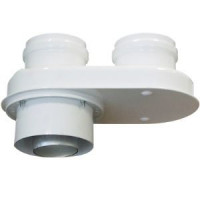 Перехідник коаксійний с 60х100 на 80х80