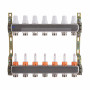 Колектор з витратомірами (нерж.) 3/4" х7 Icma № К073