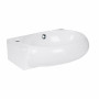 Раковина Qtap Leo 430x290x140 White з донним клапаном QT11115011LW