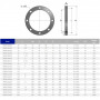 Фланец свободный ПВХ Effast RDRFLD0400, d40 мм