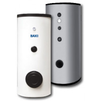 Косвенный бойлер Baxi UBVT 200 DC (эмаль, 2 теплообменника из титанвовй ст.)