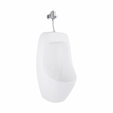 Пісуар підвісний Qtap Crow з краном-дозатором 390х330х660 White QT0588112HW