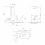 Унітаз підлоговий Qtap Jay Ultra Quiet з сидінням Soft-close 640x360x835 мм QT07222175TW White