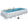 Каркасный бассейн Bestway 56474 (732х366х132 см) с картриджным фильтром, лестницей и тентом