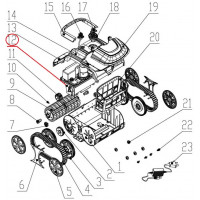 Моторний блок до пилососа Wybotics WY200 (No 12 B.WYBOT S1.04.002)
