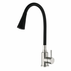 Смеситель для кухни Lidz Aria 015F31 с гибким изливом (k35) LDARI015F31BNK31872 BNK
