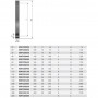 Фланець глухий ПВХ Effast RDRFCD3150, d315 мм