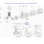 Підставка для насоса Emaux серии SD/ST (з болтом M5 х 20) 89022101