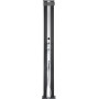 Душ сонячний Aquaviva Hybride Dada Straight алюмінієвий з мийкою для ніг, антрацит DS-D463NX, 40 л