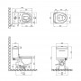 Унитаз-компакт детский Qtap Baby с сиденьем QT2322C229PW