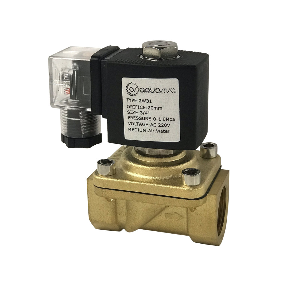 Клапан соленоїдний Aquaviva 2W31 (DN20-3/4) d25 мм