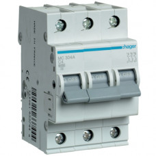 Автоматичний вимикач Hager MC304A 3-полюсний, In=4 А “C”