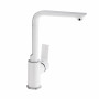 Смеситель для кухни Qtap Ustek QTUS9016107FCW Chrome/White