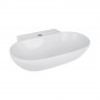 Раковина Qtap Cardinal 565х400х130 White з донним клапаном QT0411K177W