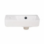 Раковина Qtap Tern 450х260х155 White QT17115117LWN