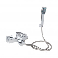 Змішувач для ванни Lidz Wawel 006 (з душовим гарнітуром) (k35) LDWAW006CRM45388 Chrome Змішувач для ванни Lidz Wawel 006 (з душовим гарнітуром) (k35) LDWAW006CRM45388 Chrome