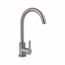 Змішувач для кухні U-образний Brinex Pure 015F U-образний  Nickel BRIPUR015FNKL