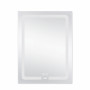 Дзеркало Lidz Kubis 600х800 з LED-підсвічуванням Touch, з антизапотіванням, з димером, рег. яскравості LD78LF9376080