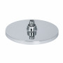 Лійка для верхнього душу Qtap Hlavova D 250 мм округла QTHLA107CRM45948 Chrome