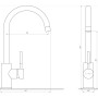 Смеситель для кухни Globus Lux LAZER GLLR-0203S-2-ARENA