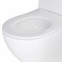 Унитаз подвесной Qtap Jay безободковый Ultra Quiet с сиденьем Soft-close QT07335177W