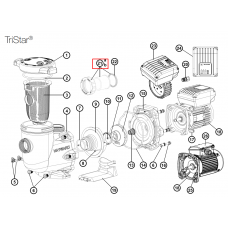 Муфта подключения насоса Hayward Tristar 63 мм (SP3200UNKIT63)