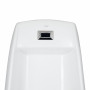 Пісуар підлоговий Qtap Scorpio з ІЧ-датчиком автоматичного змиву 430х370х990 White QT1488101HW